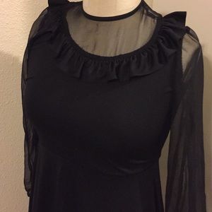 Joan Curtis Vintage Black Dress
